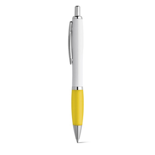 yellow MOVE BK. Bolígrafo fabricado en ABS con clip
