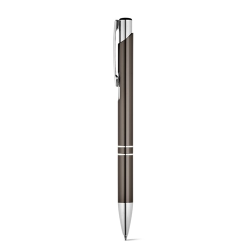 gun metal BETA BK. Bolígrafo de aluminio con clip