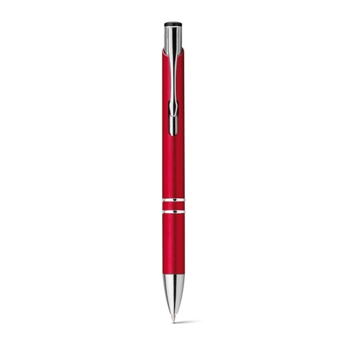 BETA PLASTIC. Bolígrafo en ABS con clip metálico