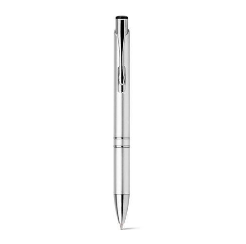 BETA PLASTIC. Bolígrafo en ABS con clip metálico