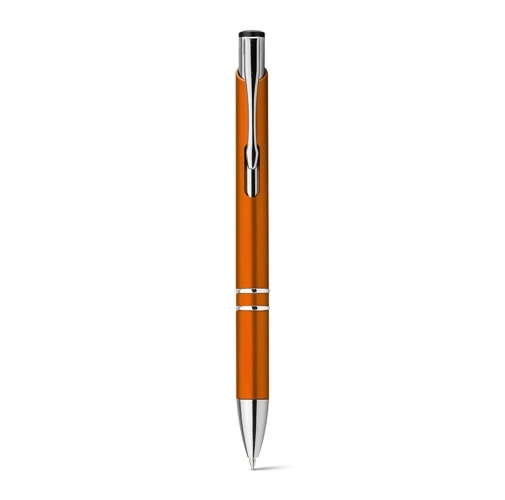 BETA PLASTIC. Bolígrafo en ABS con clip metálico