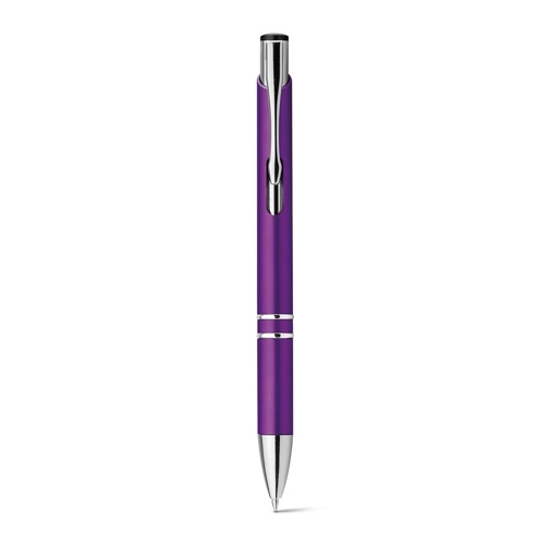 BETA PLASTIC. Bolígrafo en ABS con clip metálico