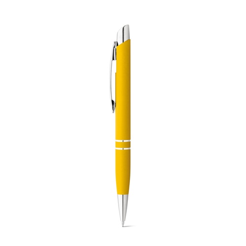 yellow MARIETA SOFT. Bolígrafo de aluminio
