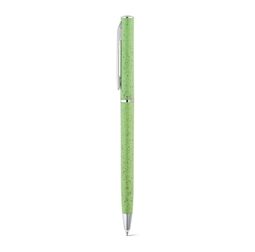 verde claro DEVIN. Bolígrafo en fibra de paja de trigo y ABS