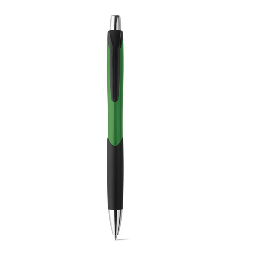 green CARIBE. Bolígrafo ABS con clip