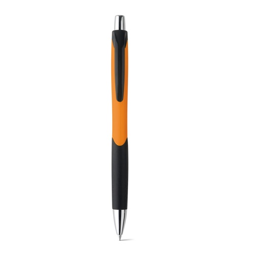 orange CARIBE. Bolígrafo ABS con clip