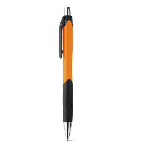 orange CARIBE. Bolígrafo ABS con clip