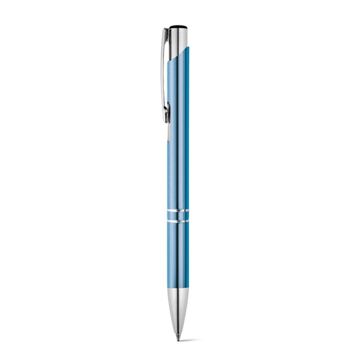 azul claro BETA. Bolígrafo de aluminio
