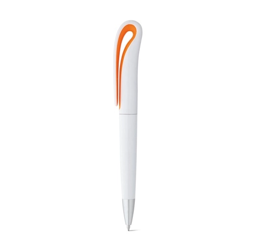orange TOUCAN. Bolígrafo con clip