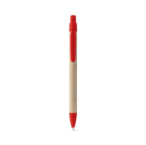 REMI. Bolígrafo fabricado con papel 100 % reciclado y con clip