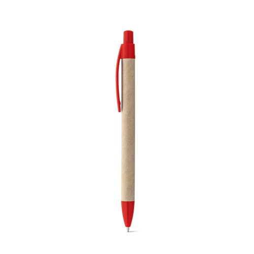 red REMI. Bolígrafo de papel kraft con clip