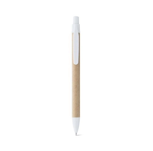 REMI. Bolígrafo fabricado con papel 100 % reciclado y con clip