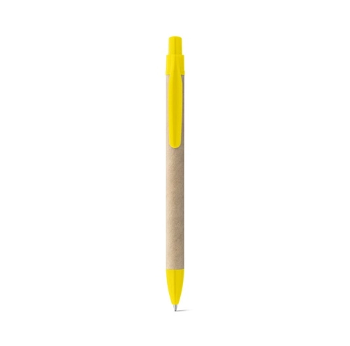 REMI. Bolígrafo fabricado con papel 100 % reciclado y con clip