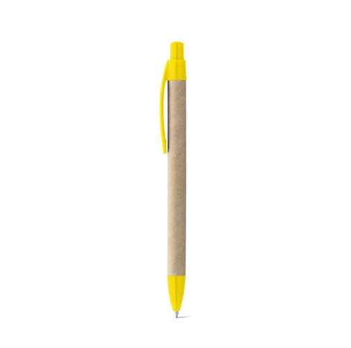 REMI. Bolígrafo fabricado con papel 100 % reciclado y con clip