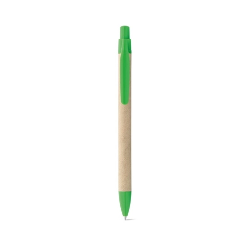 REMI. Bolígrafo fabricado con papel 100 % reciclado y con clip