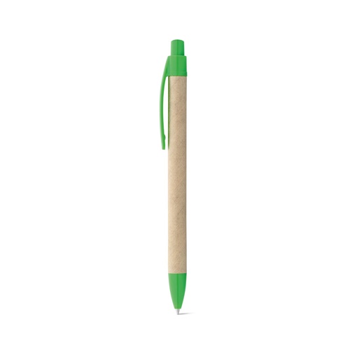 green REMI. Bolígrafo de papel kraft con clip