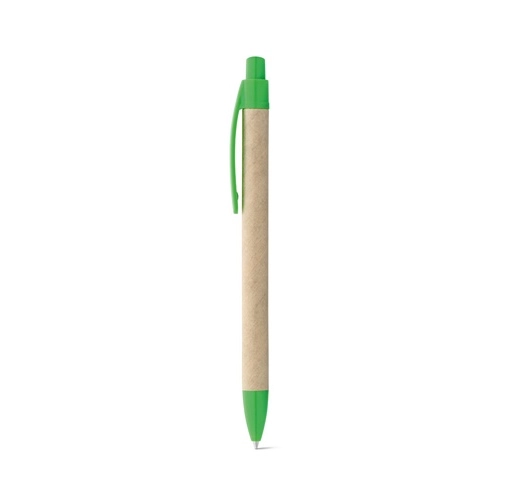 REMI. Bolígrafo fabricado con papel 100 % reciclado y con clip