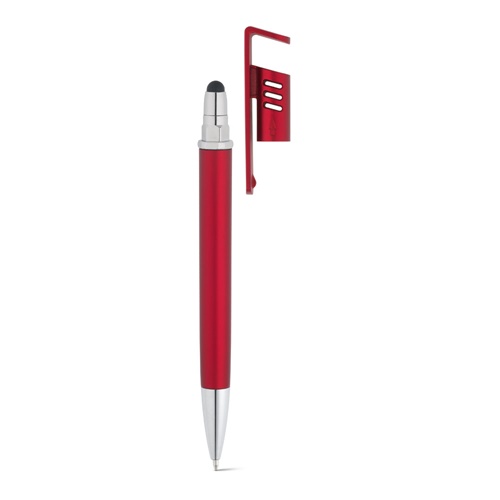red TECNA. Bolígrafo con acabado metalizado