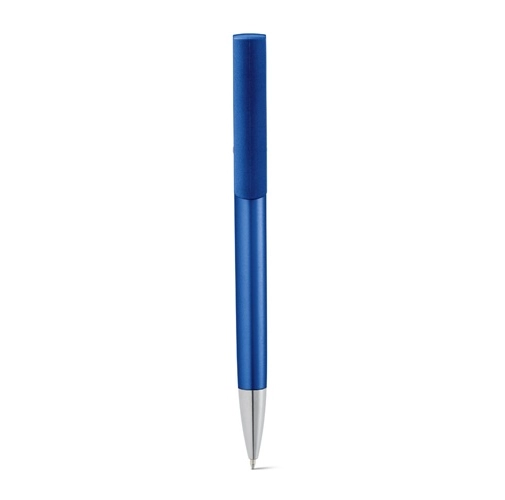 azul royal TECNA. Bolígrafo con acabado metalizado