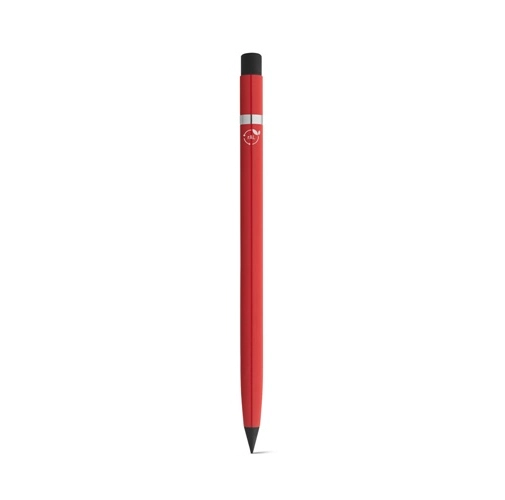 red LIMITLESS. Bolígrafo sin tinta con cuerpo de aluminio reciclado (100% rAL)
