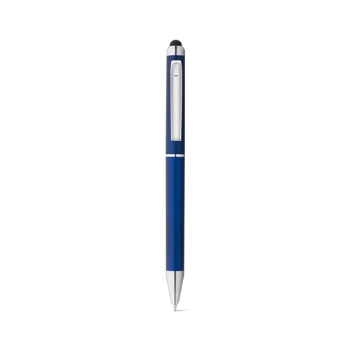 azul royal ESLA. Bolígrafo ABS con acabado metalizado
