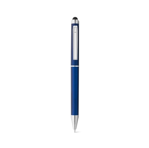 azul royal ESLA. Bolígrafo ABS con acabado metalizado