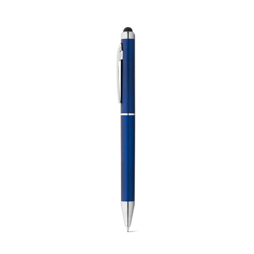 azul royal ESLA. Bolígrafo ABS con acabado metalizado