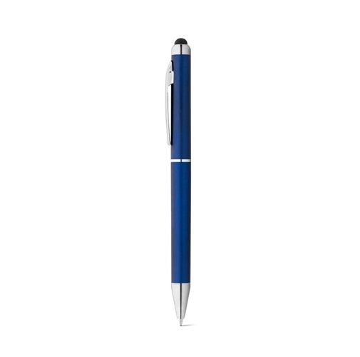 azul royal ESLA. Bolígrafo ABS con acabado metalizado