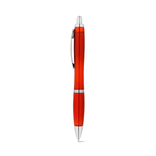 red SWING rPET. Bolígrafo de PET reciclado (100% rPET) con clip metálico