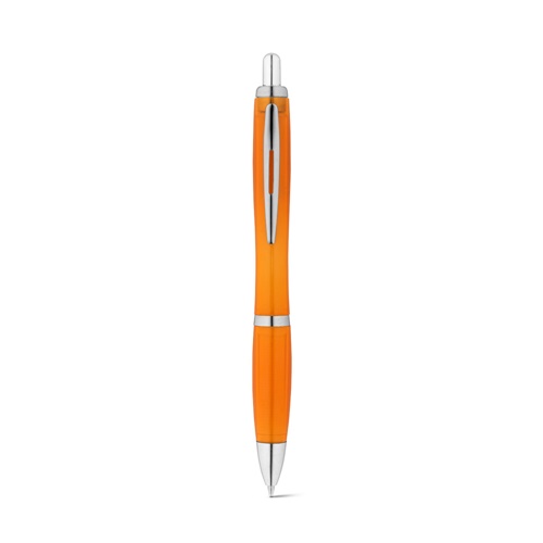 orange SWING rPET. Bolígrafo de PET reciclado (100% rPET) con clip metálico