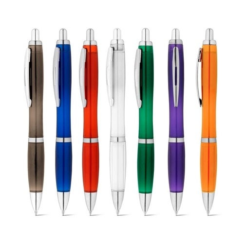 SWING rPET. Bolígrafo de PET reciclado (100% rPET) con clip metálico