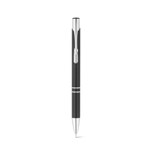 black RE-BETA. Bolígrafo en aluminio reciclado (100% rAL)