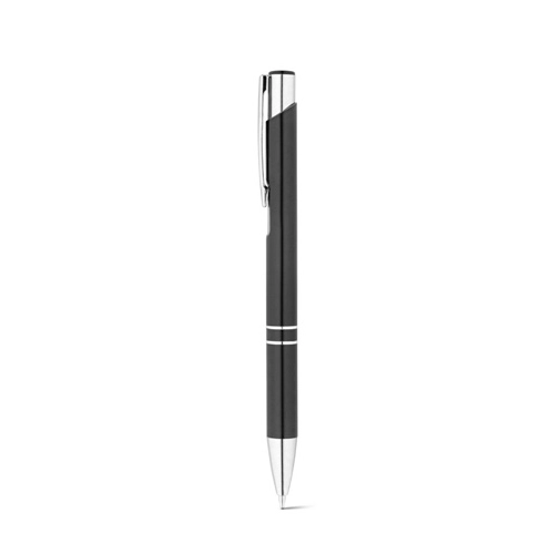 black RE-BETA. Bolígrafo en aluminio reciclado (100% rAL)