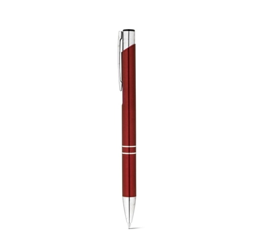burdeos RE-BETA. Bolígrafo en aluminio reciclado (100% rAL)