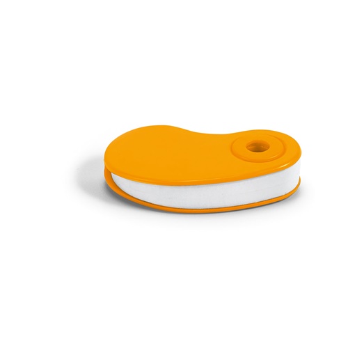 orange SIZA. Goma de borrar TPR blanca con protector de PP