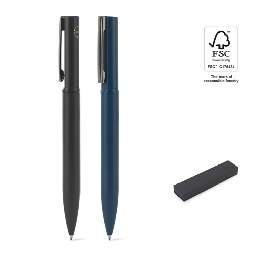 ELSIE. ELEGANTE BOLÍGRAFO DE METAL (60% RECICLADO)