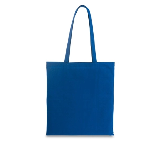 azul royal CARACAS. Bolsa de algodón 100% (140 g/m²)