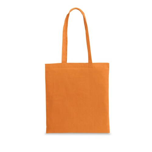 orange CARACAS. Bolsa de algodón 100% (140 g/m²)