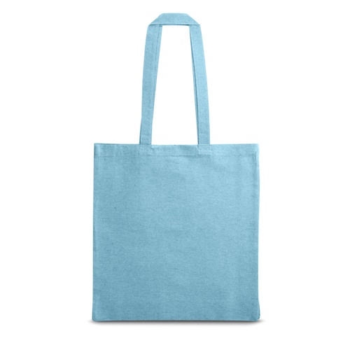 azul claro MARACAY. Bolsa con algodón reciclado (70%) y poliéster (30% rPET) (140 g/m²)