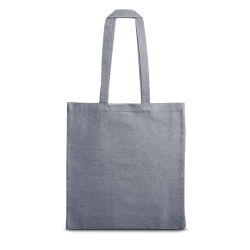 azul marino MARACAY. Bolsa con algodón reciclado (70%) y poliéster (30% rPET) (140 g/m²)