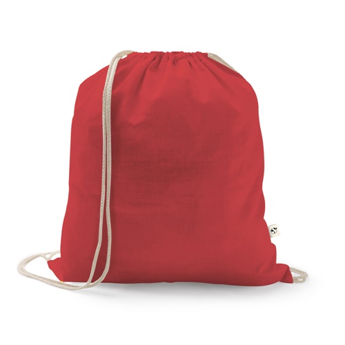 red ISTANBUL. Mochila confeccionada en algodón reciclado (70%) y poliéster (30% rPET) (150 g/m²)