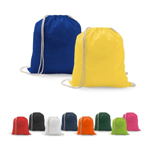 ISTANBUL. Mochila confeccionada en algodón reciclado (70%) y poliéster (30% rPET) (150 g/m²)