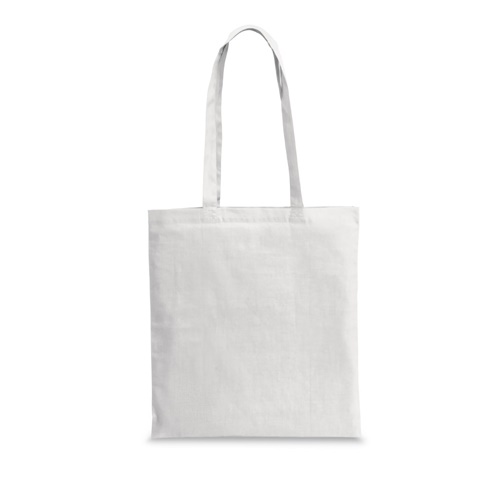 white CAIRO. Bolsa en algodón reciclado (70%) y poliéster (30% rPET) (180 g/m²)