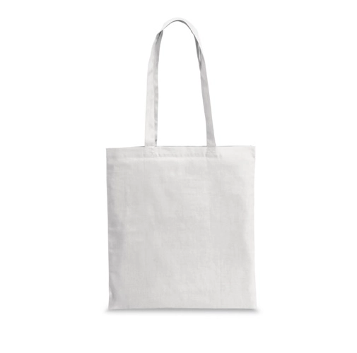 white CAIRO. Bolsa en algodón reciclado (70%) y poliéster (30% rPET) (180 g/m²)