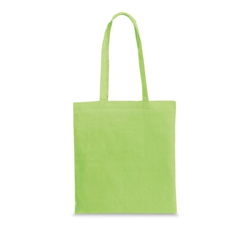 verde claro CAIRO. Bolsa en algodón reciclado (70%) y poliéster (30% rPET) (180 g/m²)