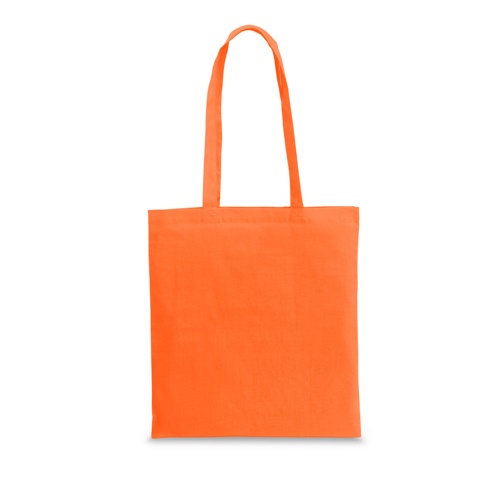 orange CAIRO. Bolsa en algodón reciclado (70%) y poliéster (30% rPET) (180 g/m²)