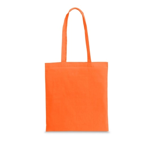 orange CAIRO. Bolsa en algodón reciclado (70%) y poliéster (30% rPET) (180 g/m²)