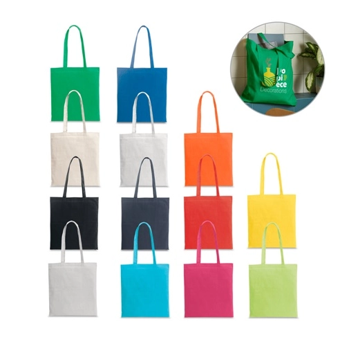 CAIRO. Bolsa en algodón reciclado (70%) y poliéster (30% rPET) (180 g/m²)