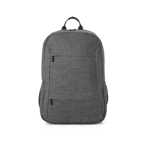 gris oscuro BUSINESS. Mochila para portátil 100% rPET 300D