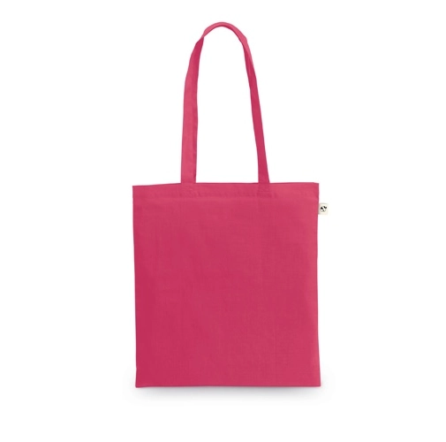 pink MEXICO. Bolsa fabricada en algodón reciclado (70%) y poliéster (30% rPET) (150 g/m²)
